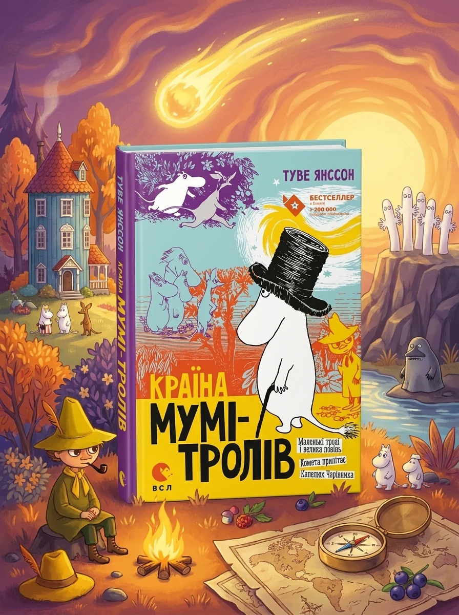 Країна Мумі-тролів. Книга 1 — Дитяча фантастика