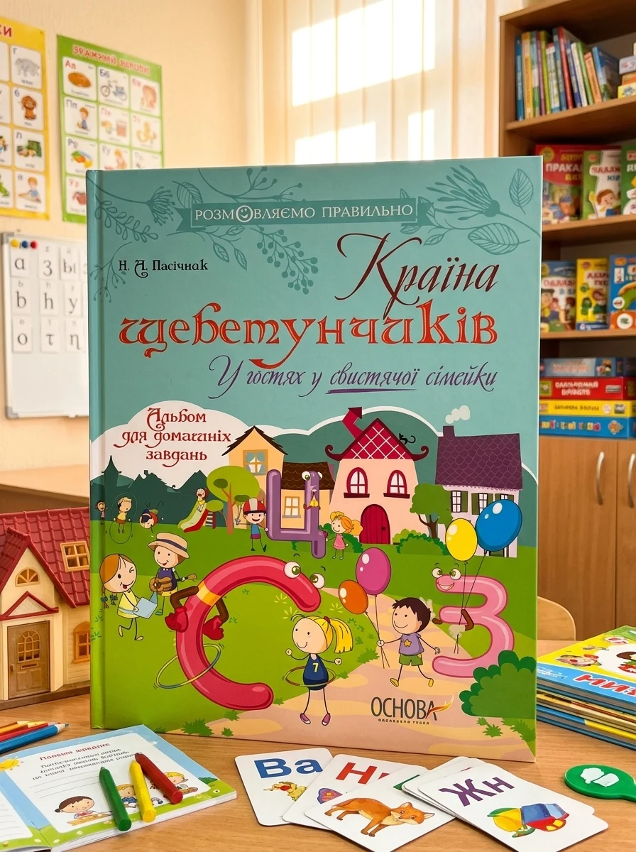 Країна щебетунчиків. У гостях у свистячої сімейки. — Розвивальні книги