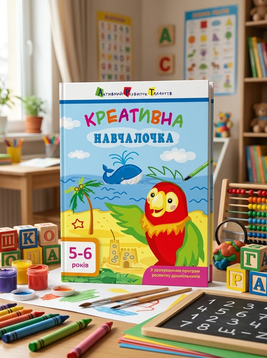 Креативна навчалочка. 5-6 років — Книги-іграшки
