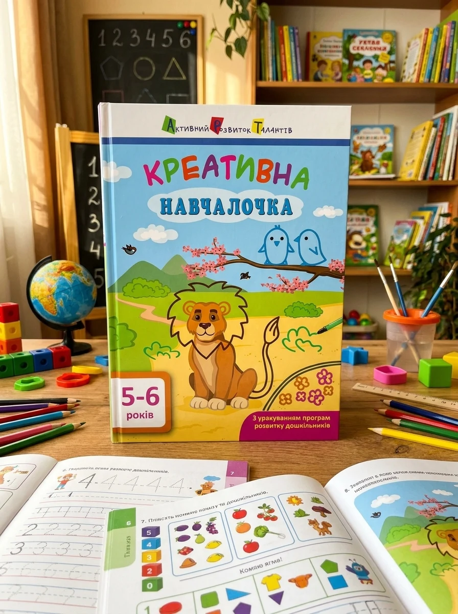 Креативна навчалочка. 5-6 років