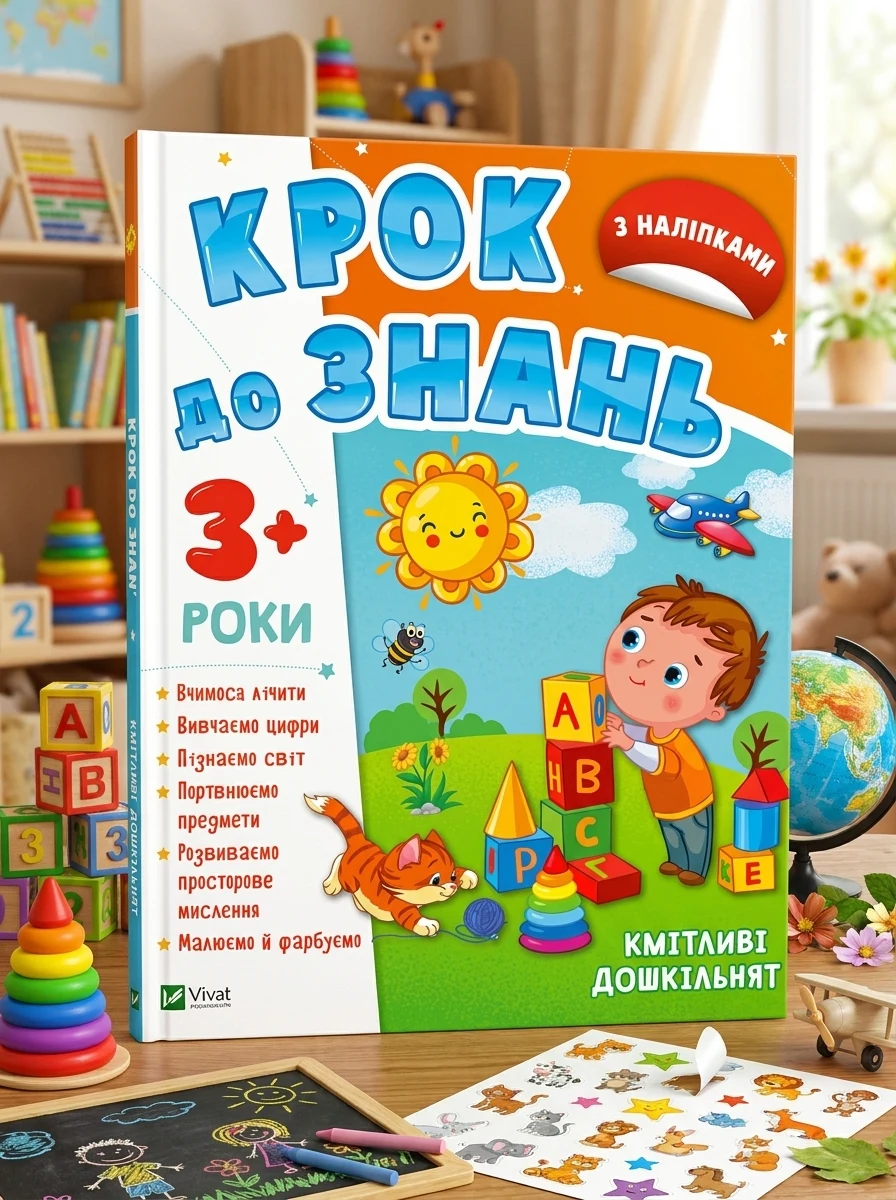 Крок до знань. Кмітливі дошкільнята. Від 3 років — фото 2