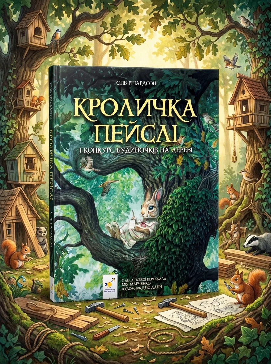 Кроличка Пейслі і конкурс будиночків на дереві | купити книгу онлайн