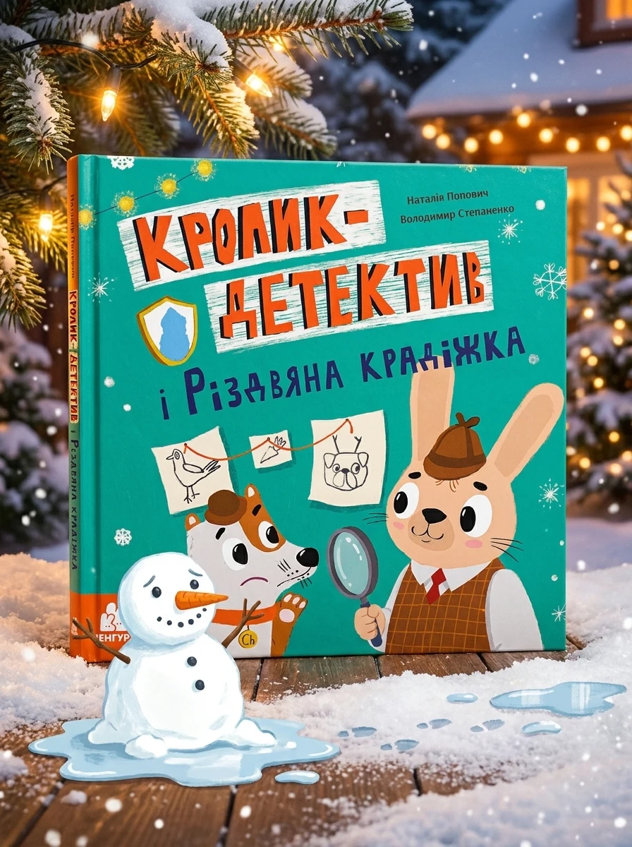 Кролик-детектив і різдвяна крадіжка — Дитячі детективи