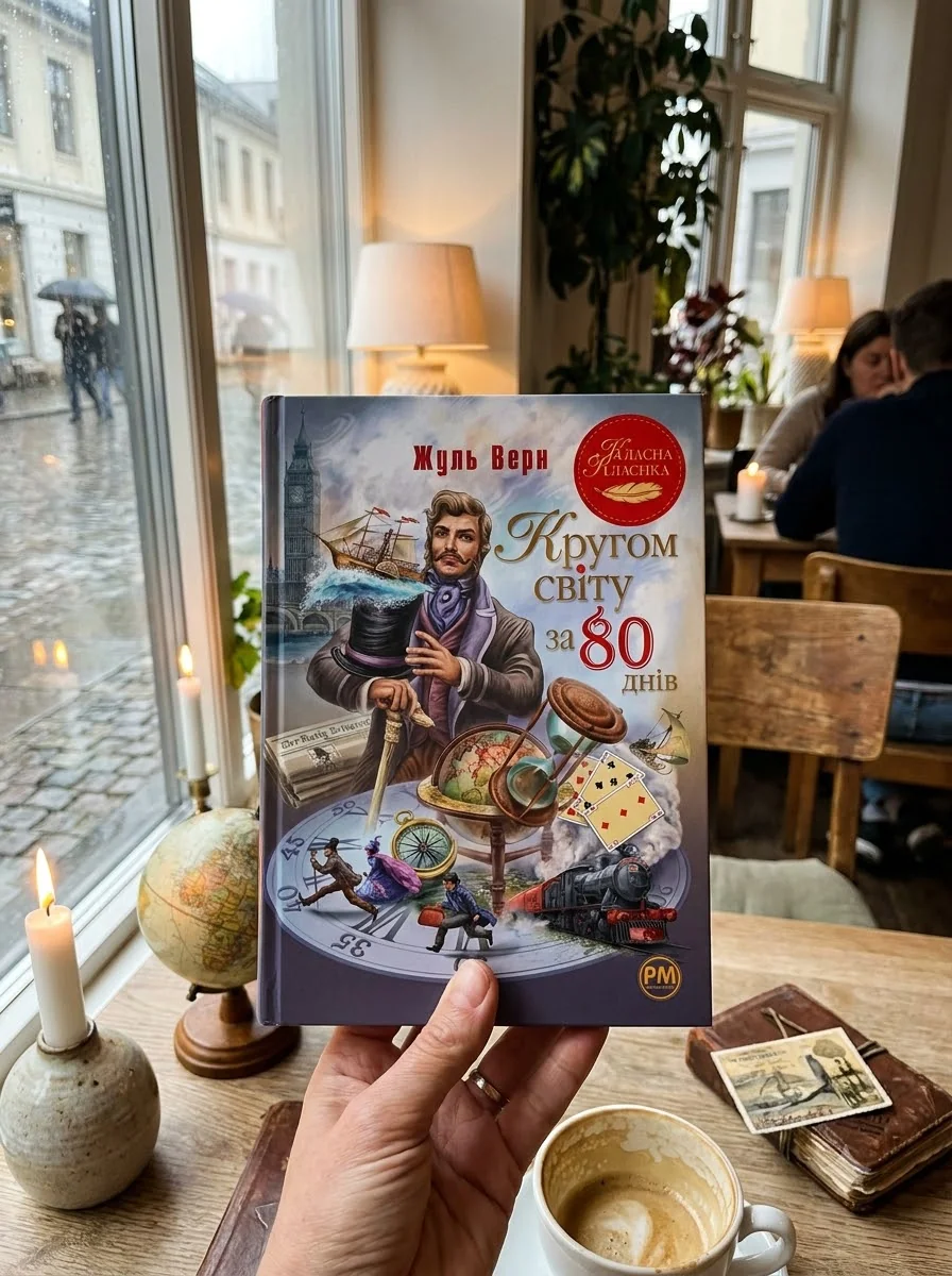 Кругом світу за 80 днів | купити книгу онлайн