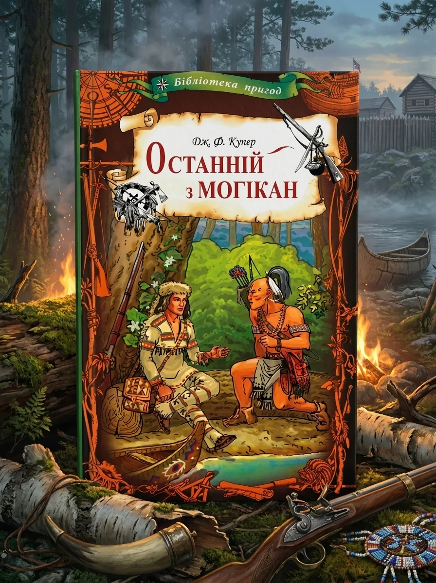 Останній з могікан | купити книгу онлайн