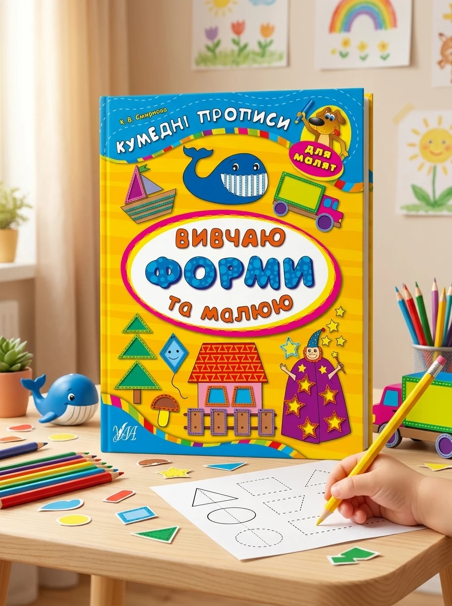 Кумедні прописи. Вивчаю форми та малюю — фото 2
