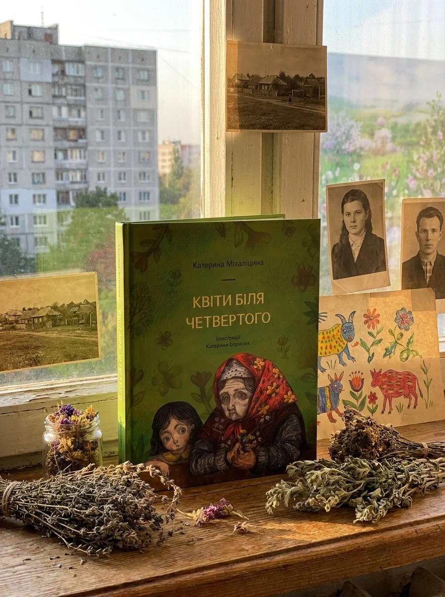 Квіти біля четвертого | купити книгу онлайн