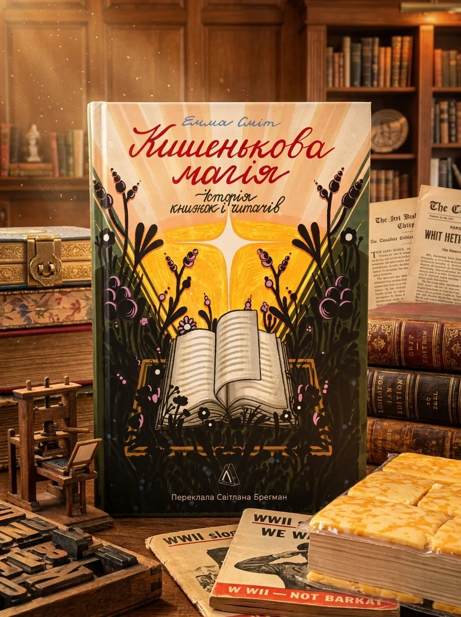 Кишенькова магія. Історія книжок і читачів — Науково-популярні книги