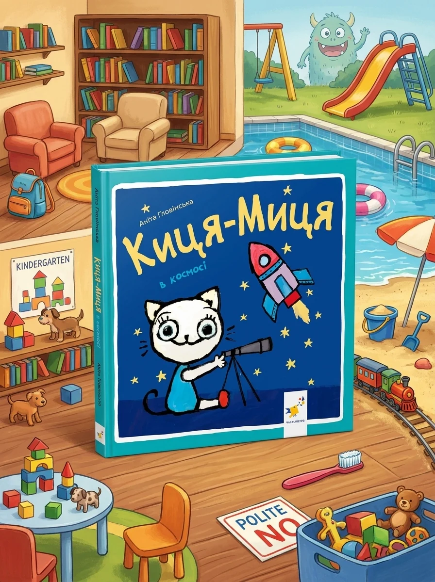 Киця-Миця в космосі — Книги для малят