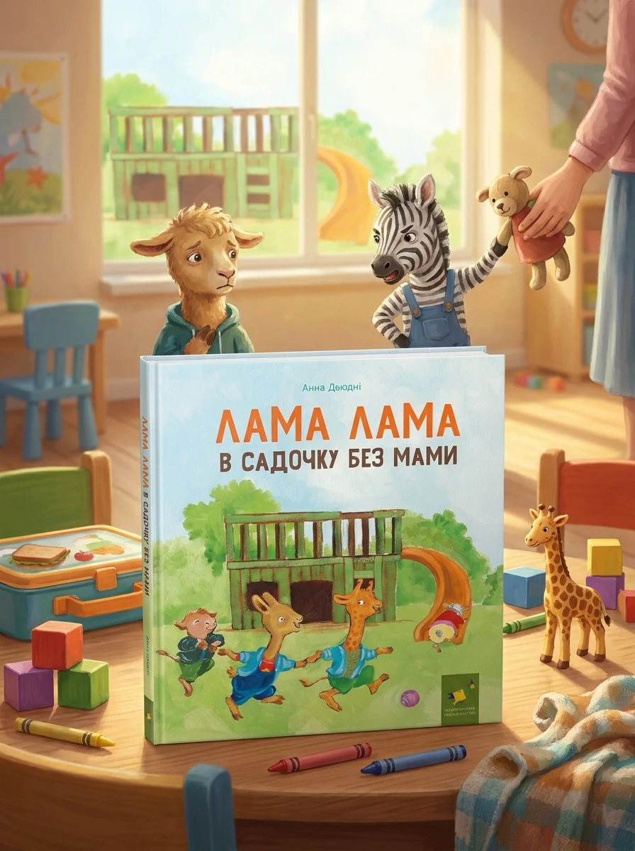 Лама Лама в садочку без мами — Казки