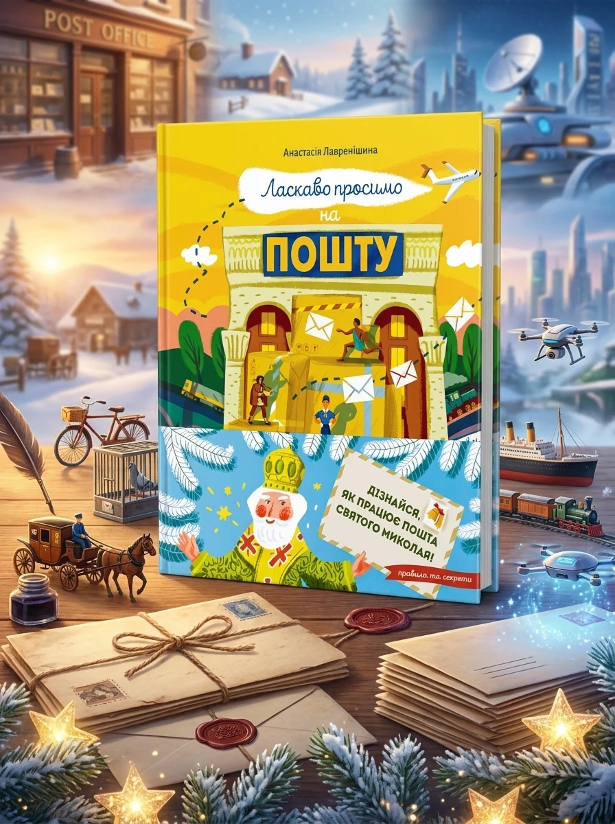 Ласкаво просимо на пошту — Пізнавальні книги для дітей