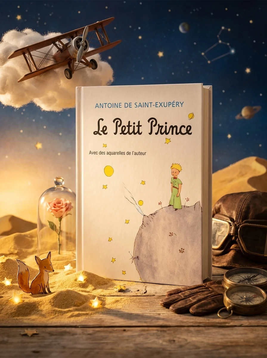 Le Petit Prince (Avec des aquarelles de l'auteu) — Дитяча література іноземними мовами