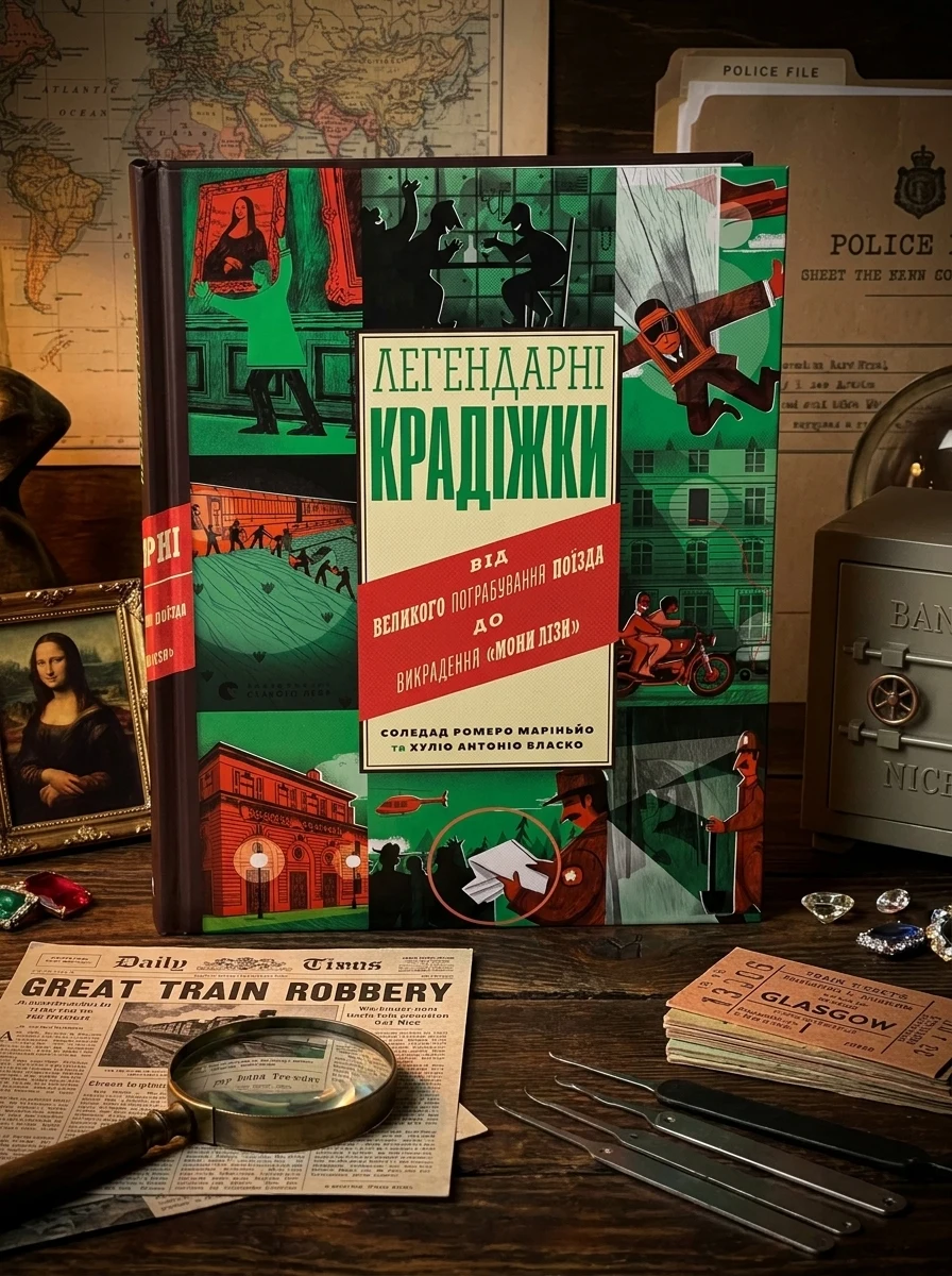 Легендарні крадіжки. Від Великого пограбування поїзда до викрадення Мони Лізи — Підлітковий нонфікшн