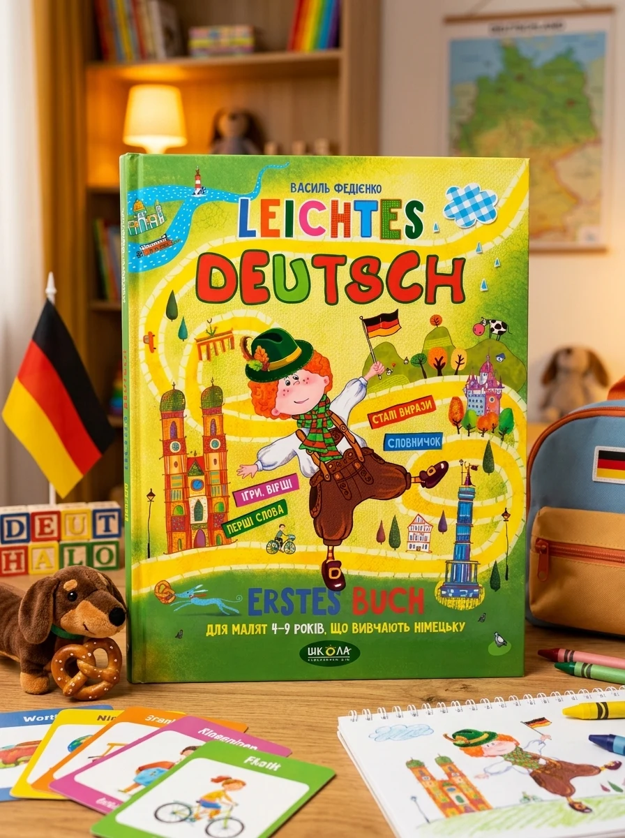 Leіchtes Deutsh. Для малят 4-9 років, що вивчають німецьку — Підготовка до школи