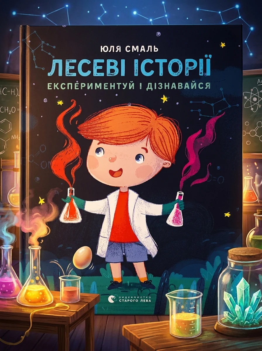 Лесеві історії. Експериментуй і дізнавайся — Дитячі подарункові книги