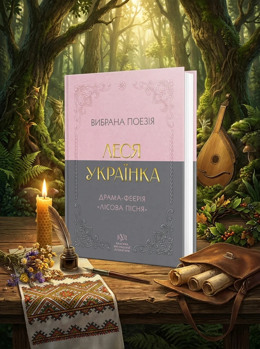 Леся Українка. Вибрана поезія. Драма-феєрія «Лісова пісня»