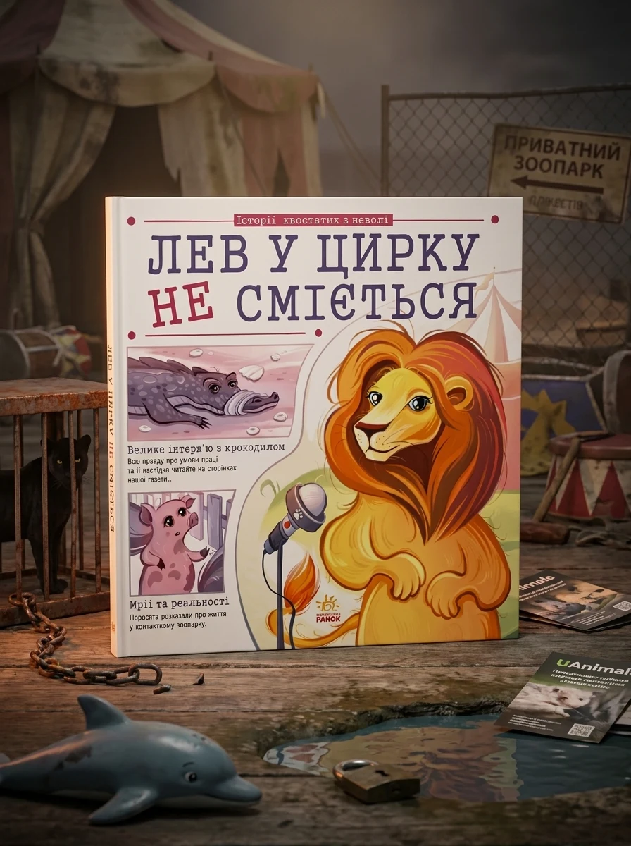 Лев у цирку не сміється — Дитяча проза