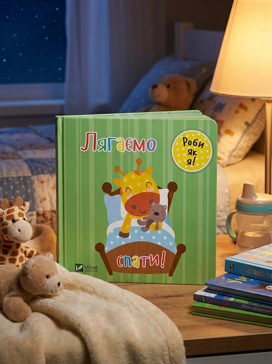 Лягаємо спати! — Розвивальні книги