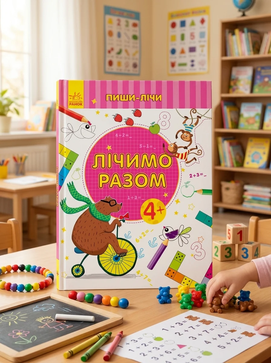 Лічимо разом — Розвивальні книги