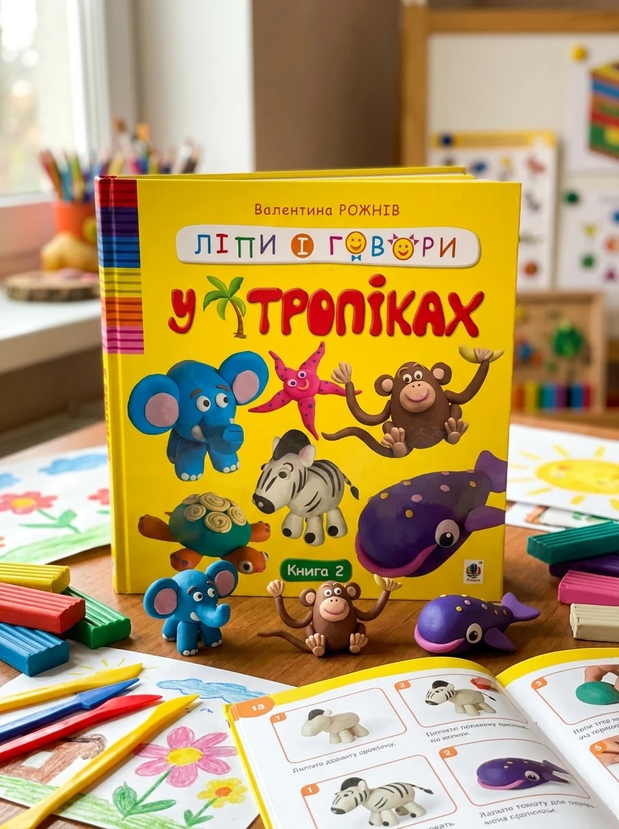 Ліпи і говори. У тропіках. Книга 2 — Книги-іграшки