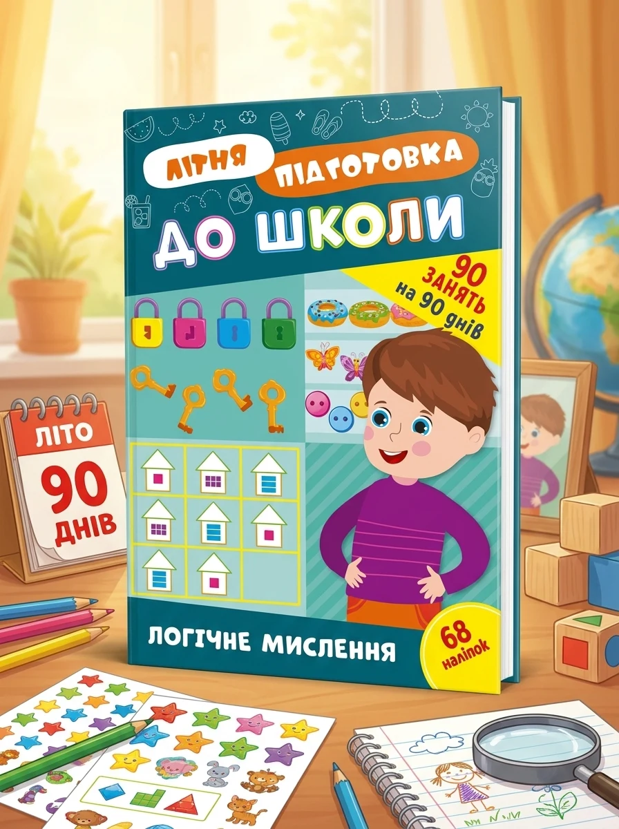 Літня підготовка до школи. Логічне мислення — Підготовка до школи
