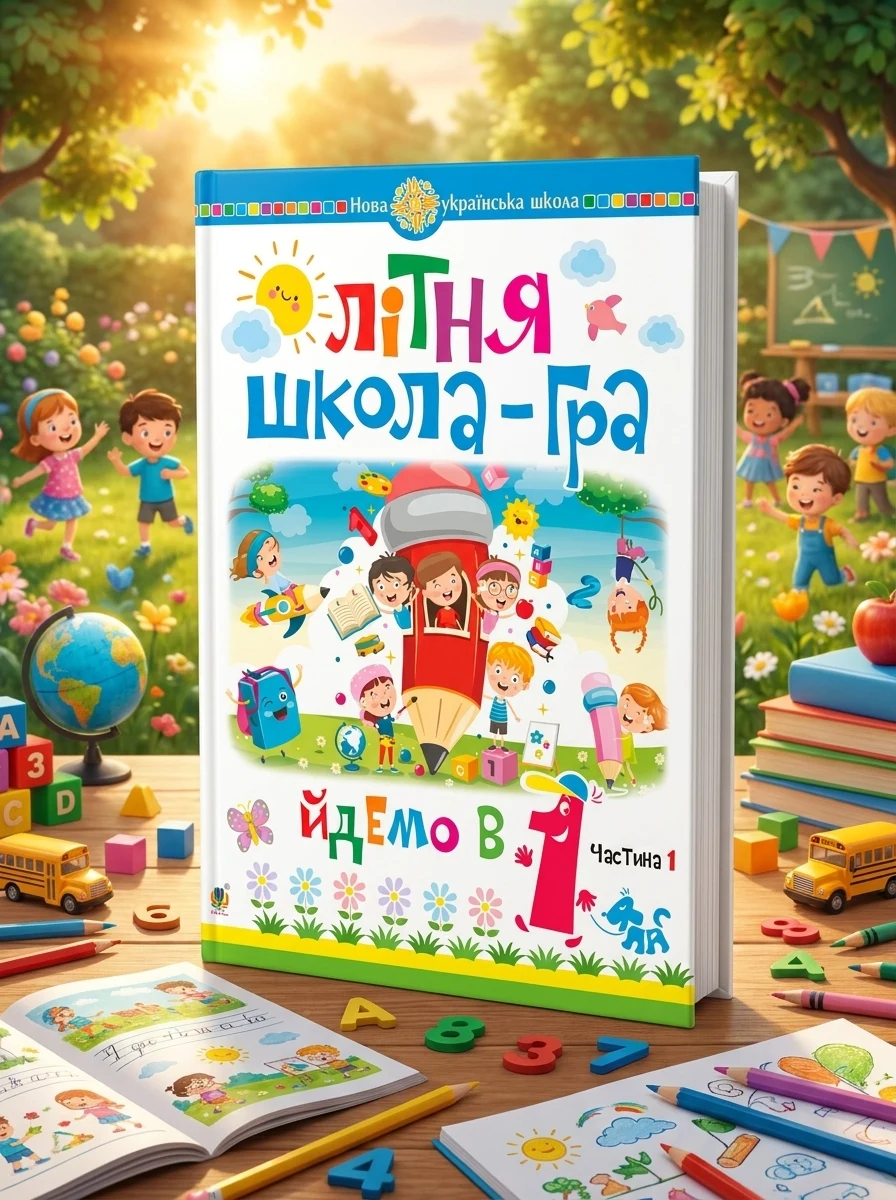 Літня школа-гра. Йдемо в 1 клас. Частина 1 | купити книгу онлайн