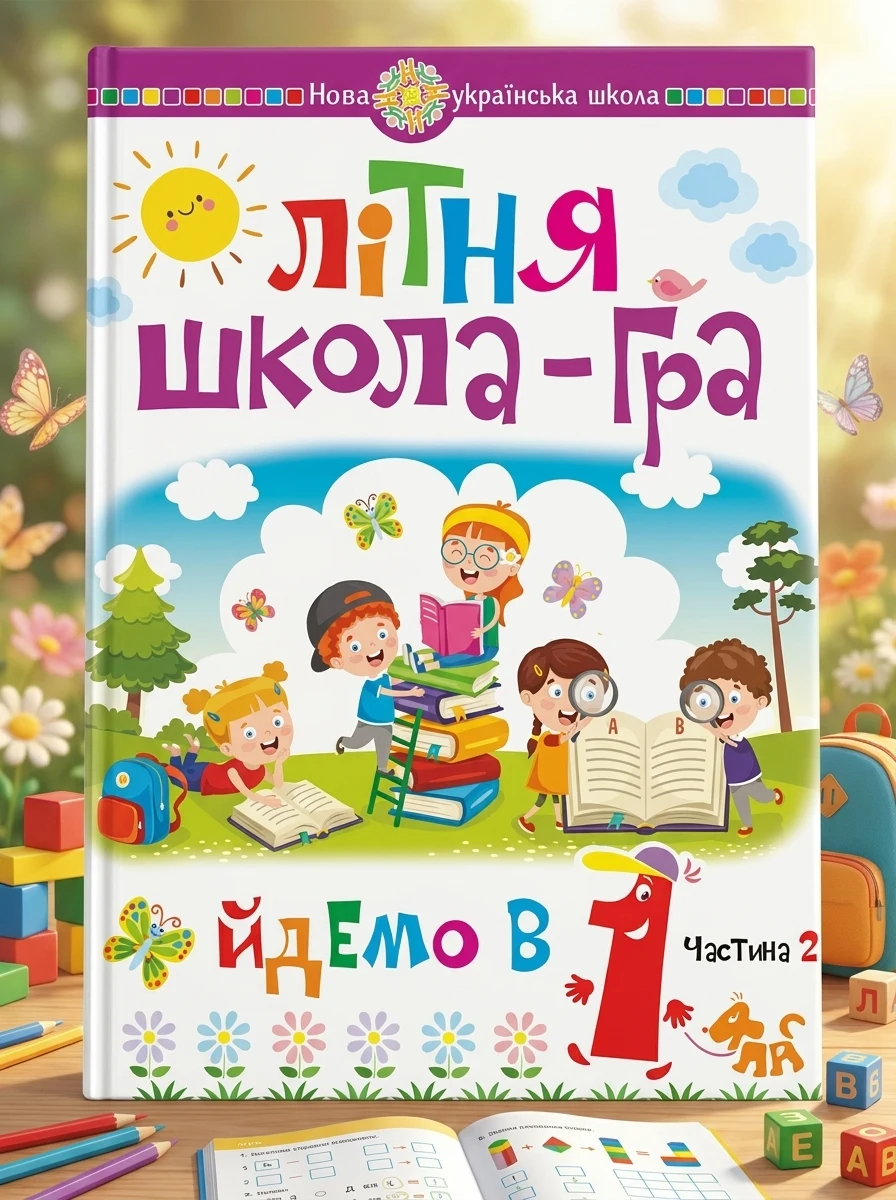 Літня школа-гра. Йдемо в 1 клас. Частина 2 | купити книгу онлайн