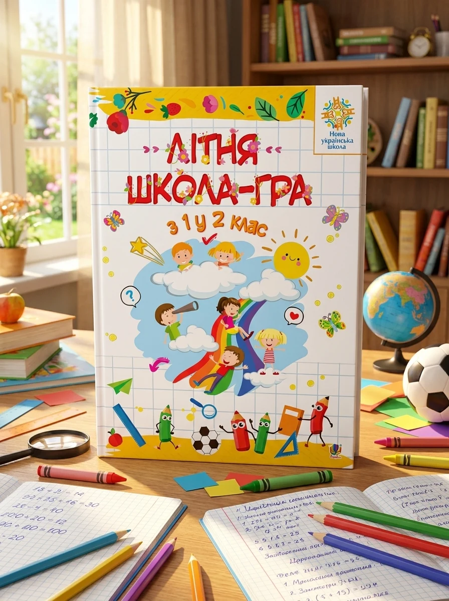Літня школа-гра. З 1 у 2 клас | купити книгу онлайн