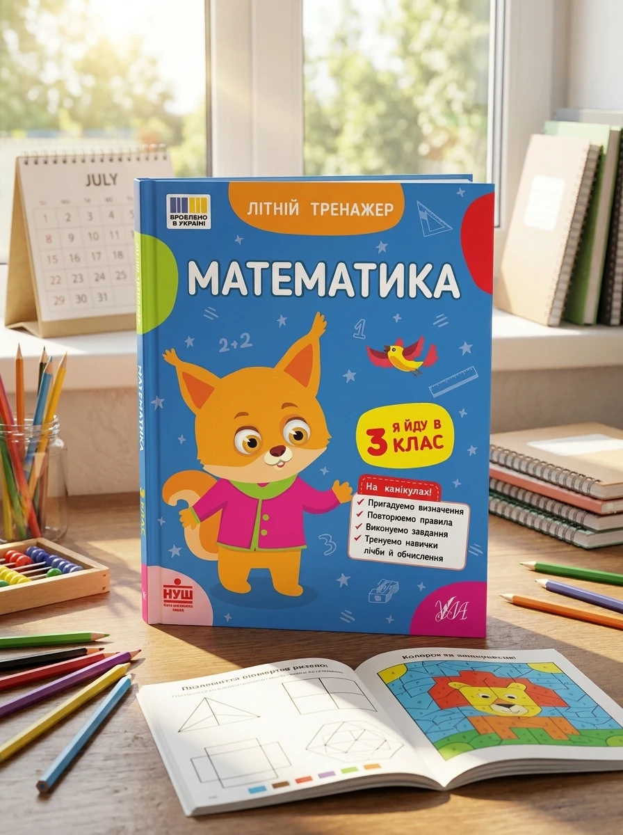 Літній тренажер. Математика. Я йду в 3 клас — Книги для школи