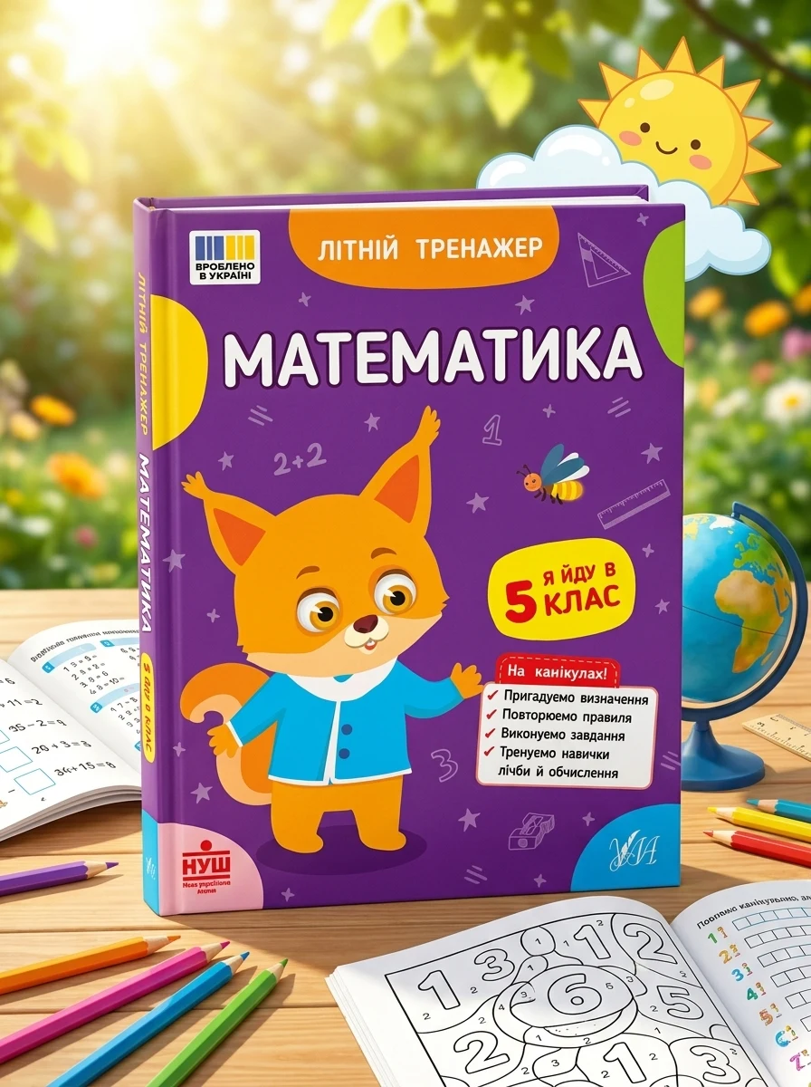 Літній тренажер. Математика. Я йду в 5 клас — Книги для школи