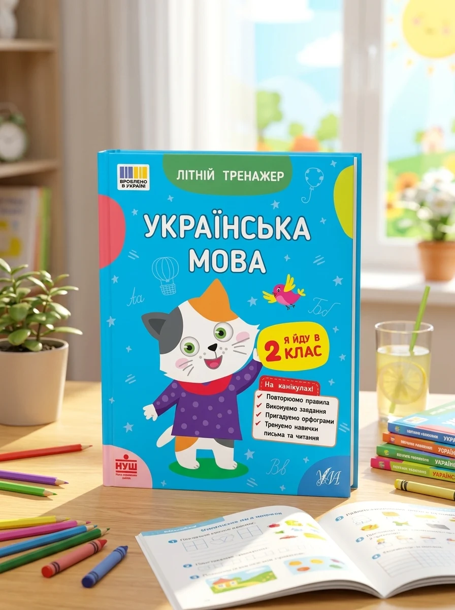 Літній тренажер. Українська мова. Я йду в 2 клас — Книги для школи