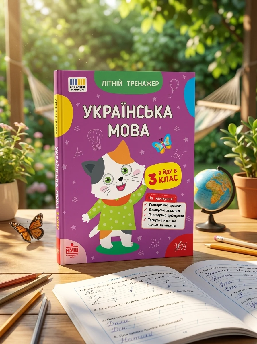 Літній тренажер. Українська мова. Я йду в 3 клас — Книги для школи