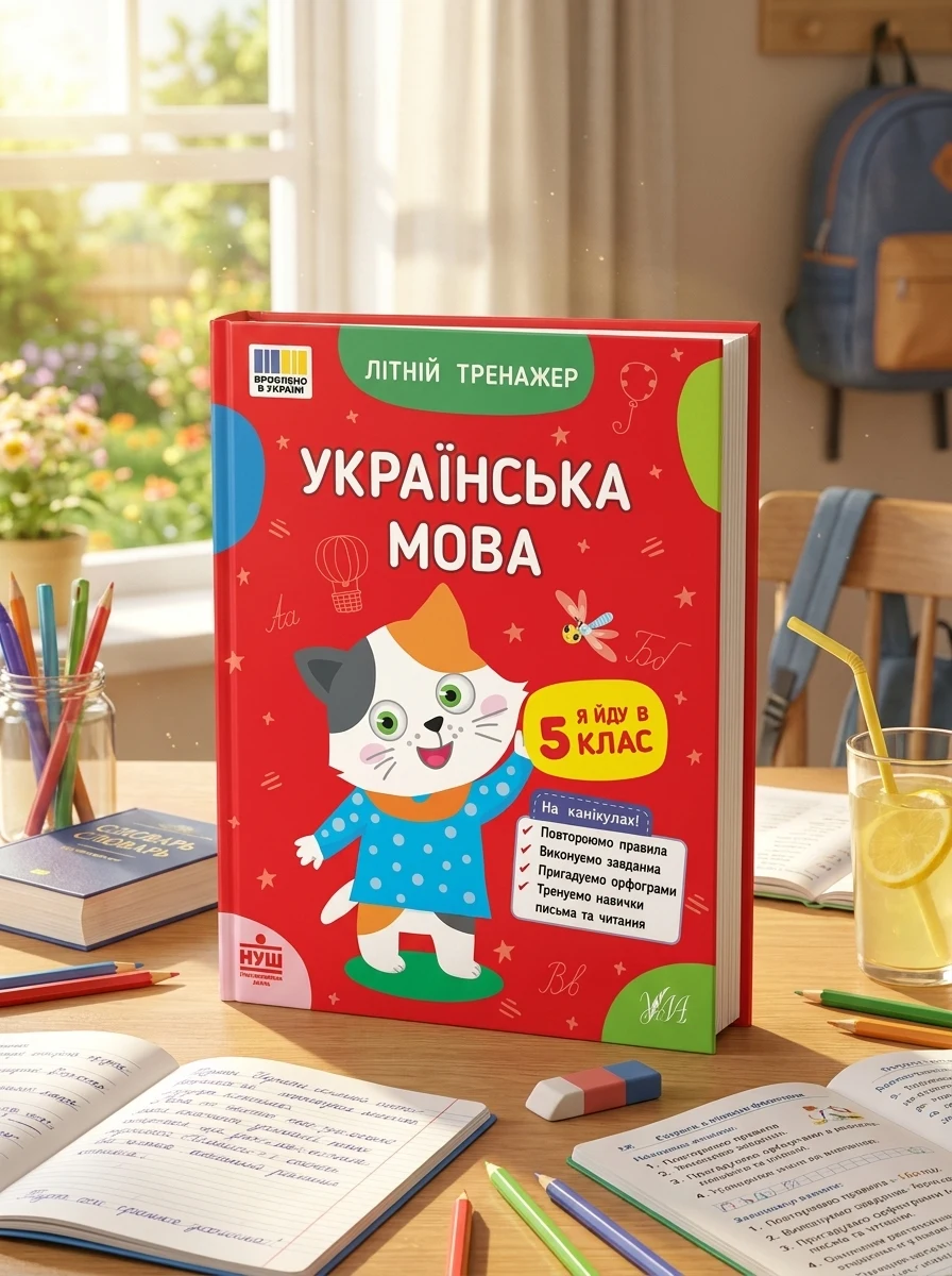Літній тренажер. Українська мова. Я йду в 5 клас — Книги для школи