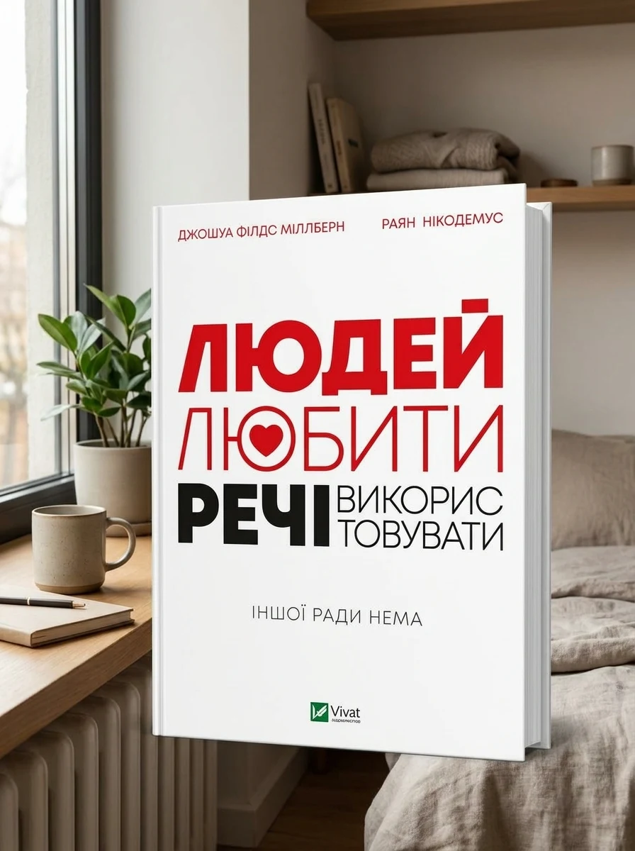 Людей — любити, речі — використовувати. Іншої ради нема | купити книгу онлайн