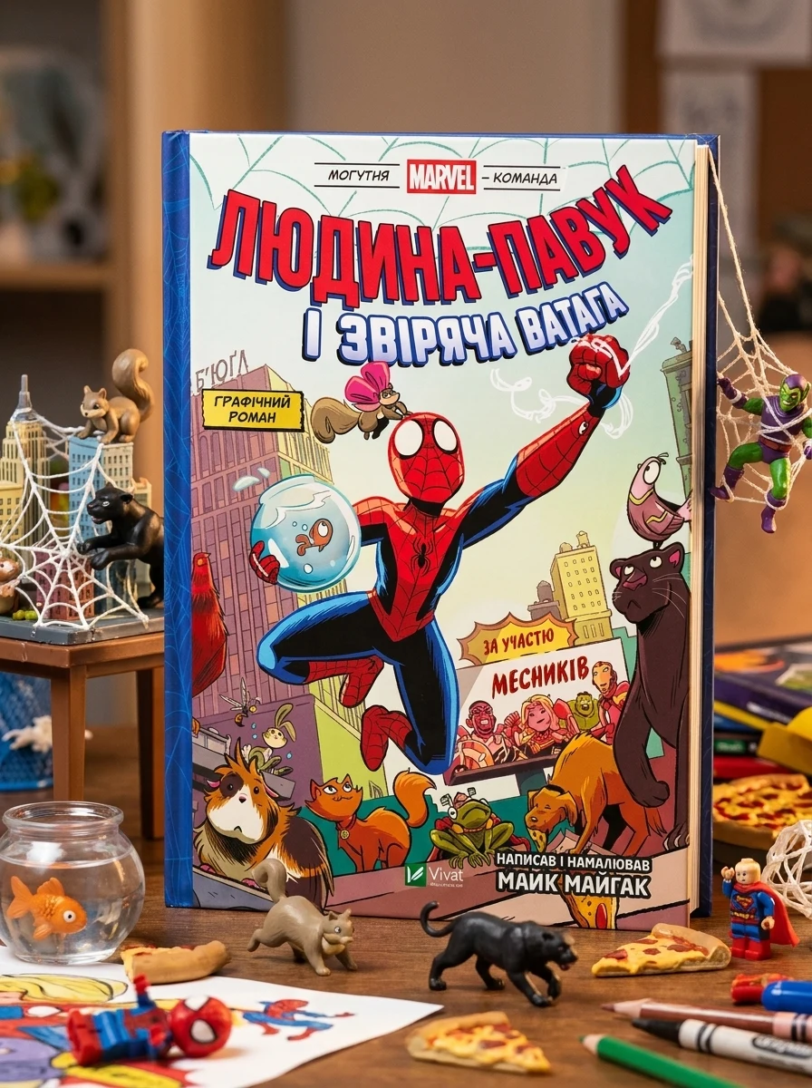 Людина-павук і звіряча ватага Месників — Marvel