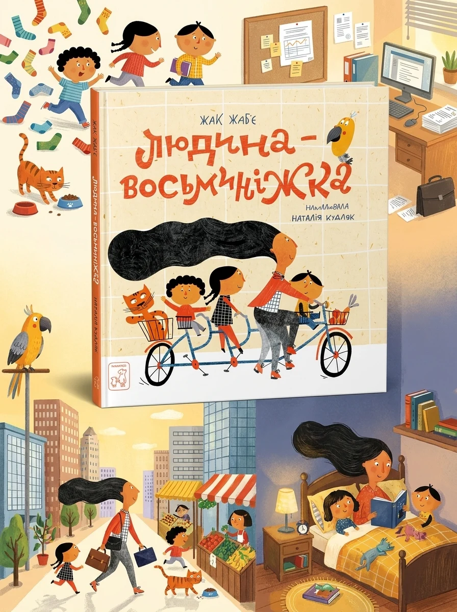 Людина-Восьминіжка — Дитячі вірші