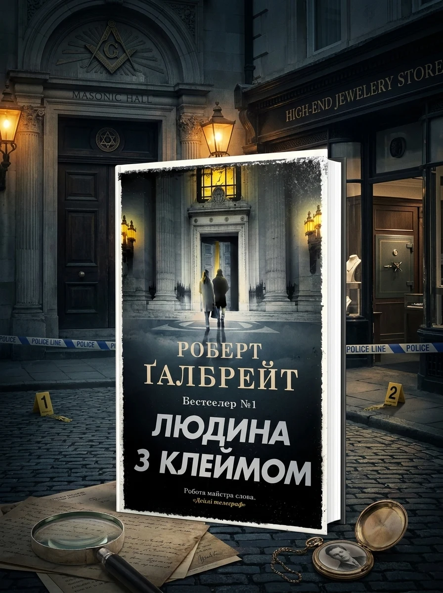 Людина з клеймом — Зарубіжні детективи