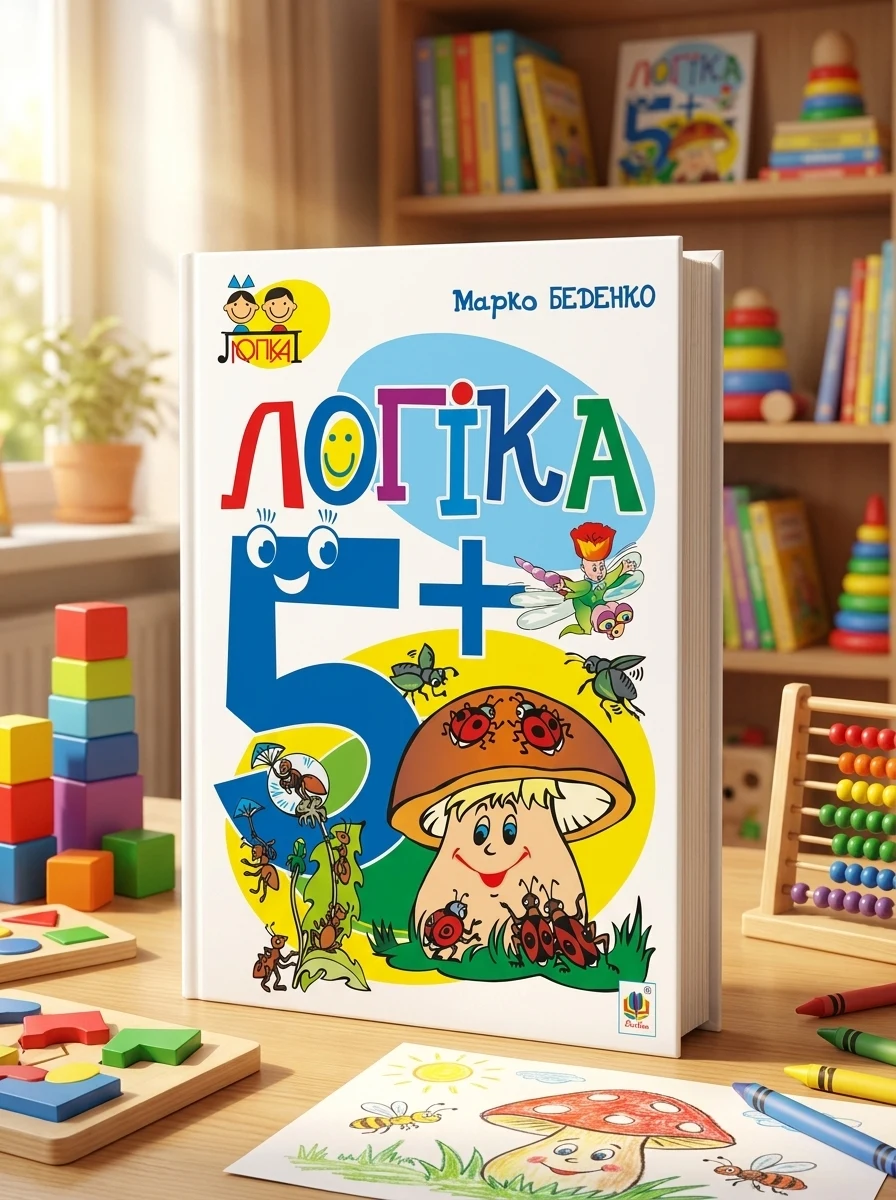 Логіка. 5+ — Розвивальні книги