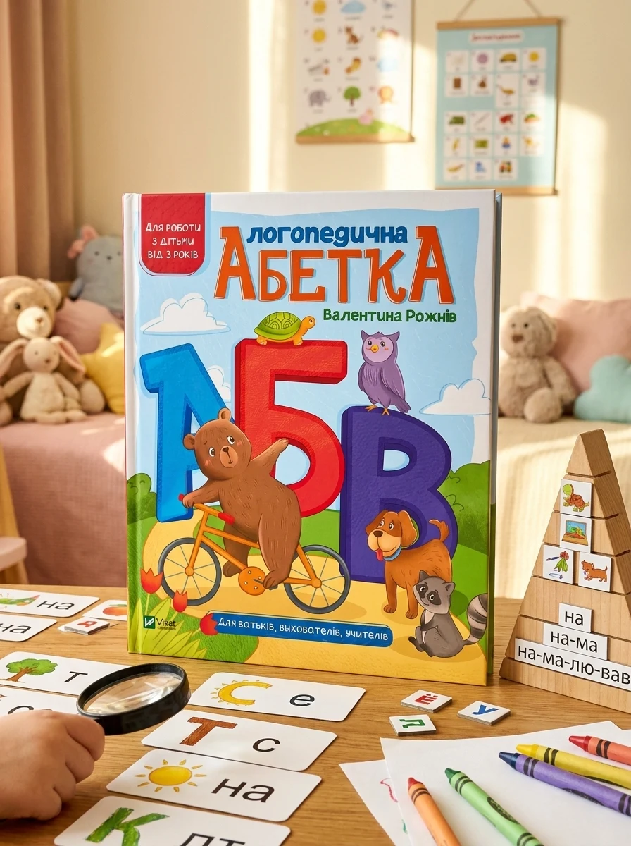 Логопедична абетка. Для батьків, вихователів, учителів | купити книгу онлайн