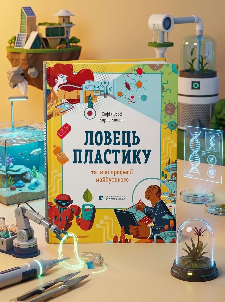 Ловець пластику та інші професії майбутнього — Пізнавальні книги для дітей