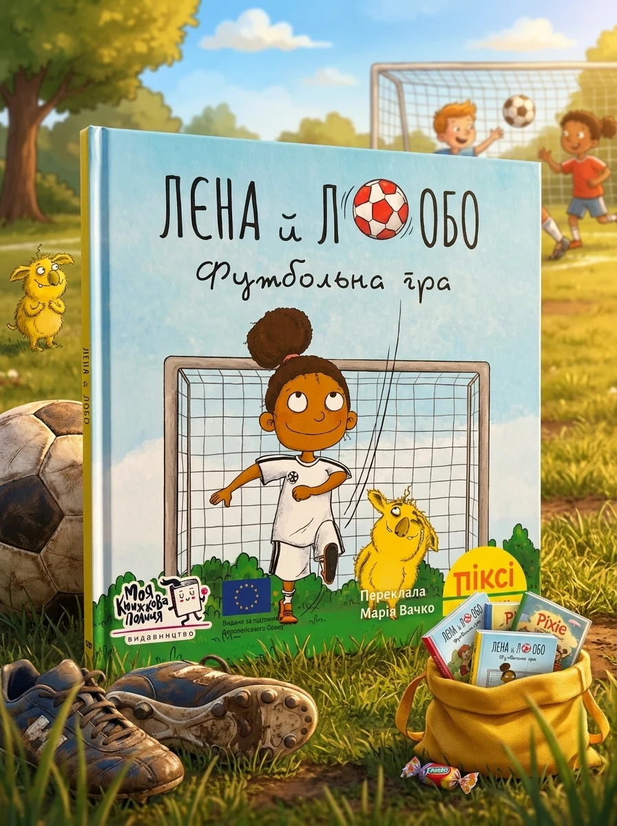 Лєна й Лобо. Футбольна гра — Дитяча проза