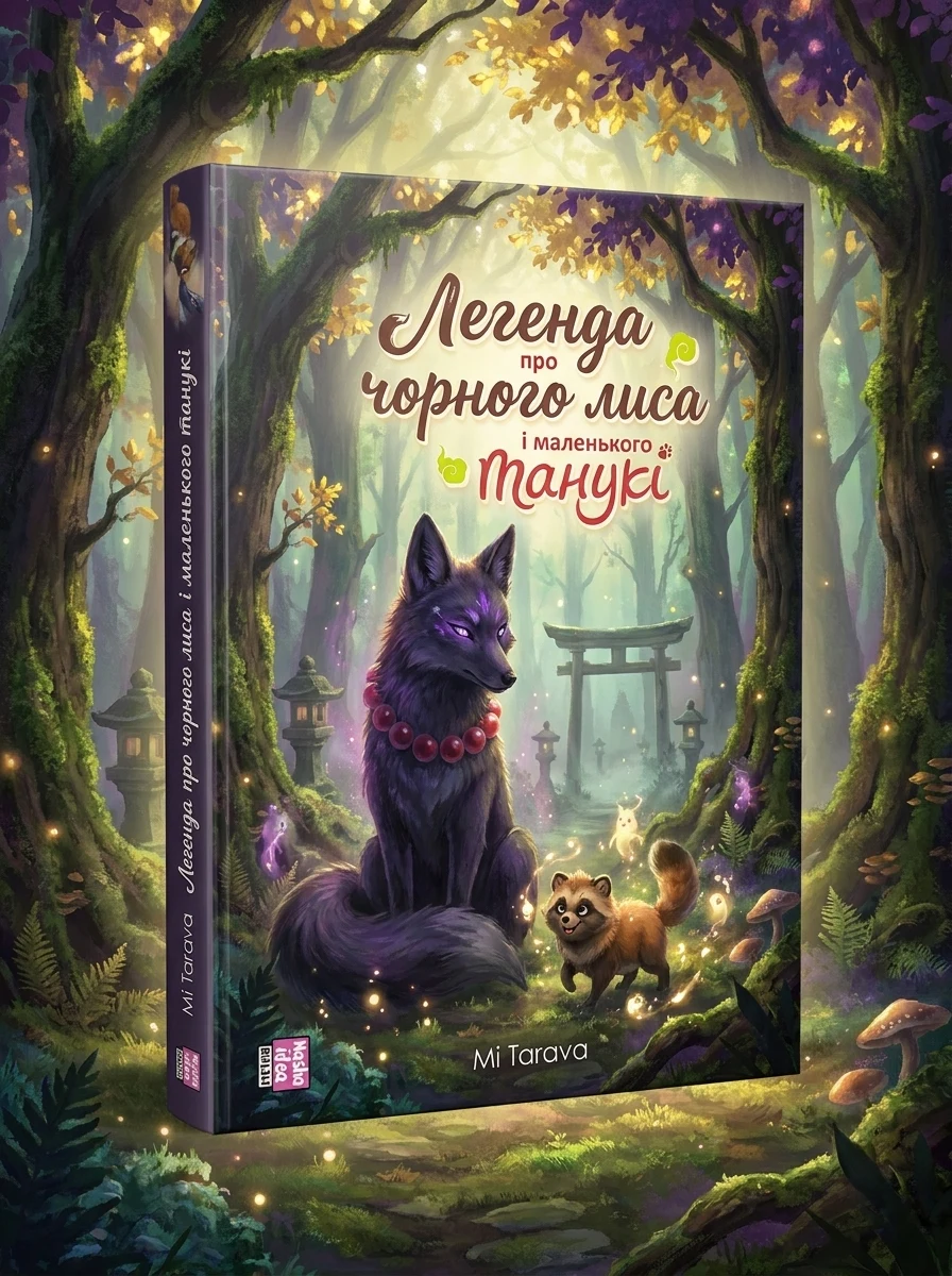 Лис і маленький Танукі. Том 1