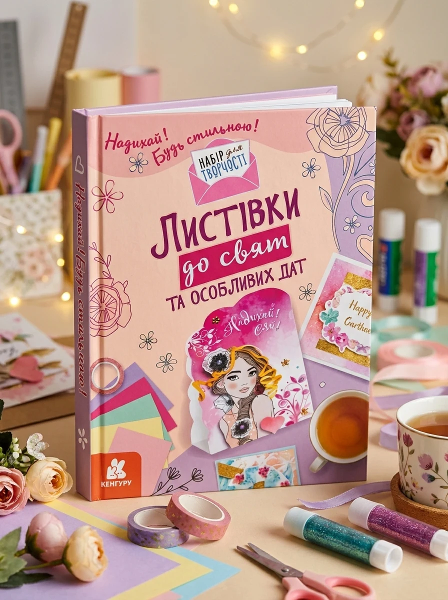 Листівки до свят та особливих дат. Надихай! Будь стильною! | купити книгу онлайн