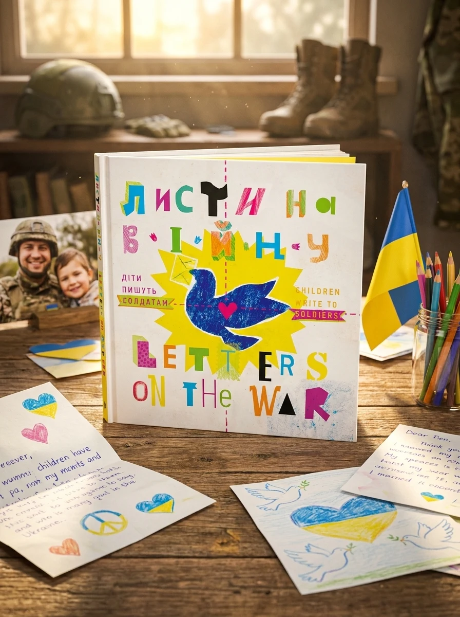 Листи на війну. Діти пишуть солдатам. Letter on the War. Children Write to Soldie | купити книгу онлайн