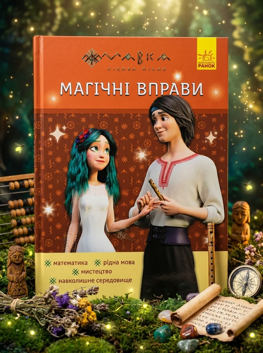 Мавка. Магічні вправи. Веселі завдання — Розвивальні книги