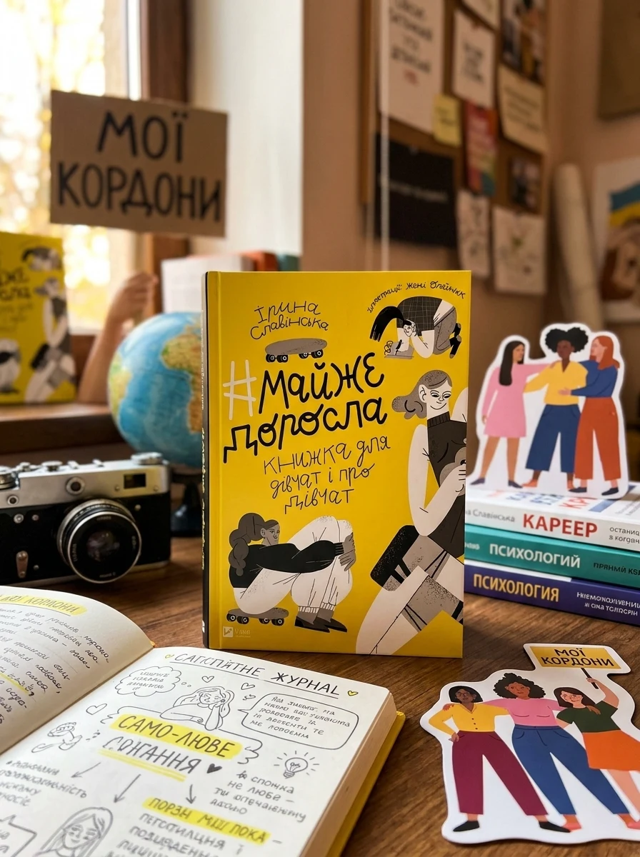 Майже доросла. Книжка про дівчат і для дівчат | купити книгу онлайн