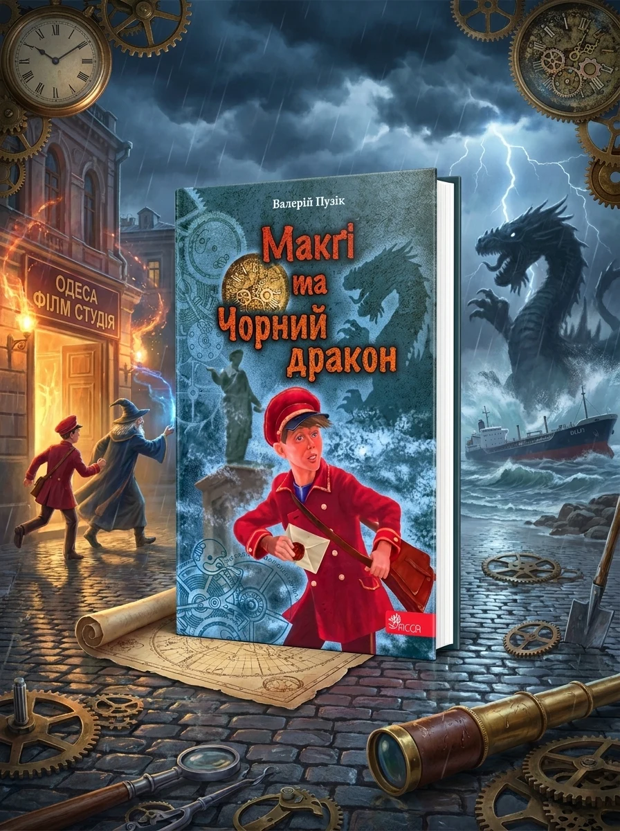 Макґі та Чорний дракон — Дитяча фантастика