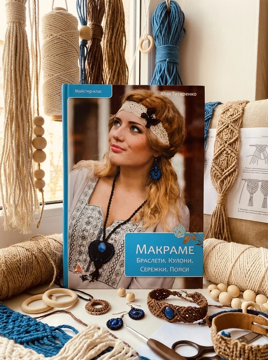 Макраме. Браслети. Кулони. Сережки. Пояси — Хобі