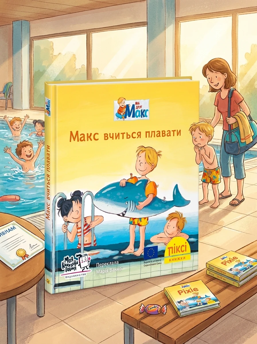 Макс вчиться плавати — Казки