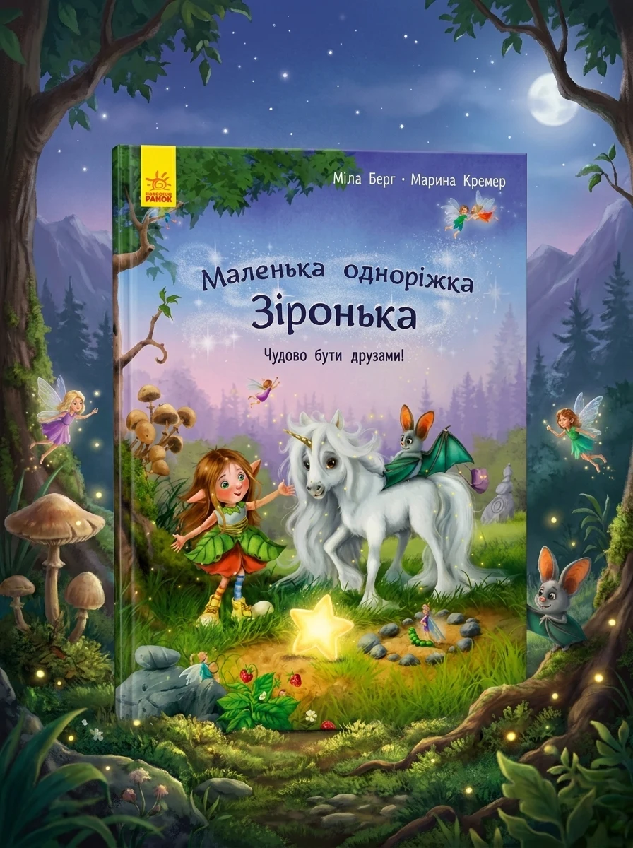 Маленька одноріжка Зіронька. Чудово бути друзями! | купити книгу онлайн